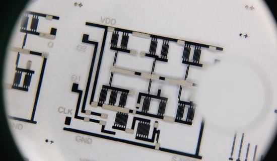 Serigrafia eletrnica promete eletrnicos descartveis