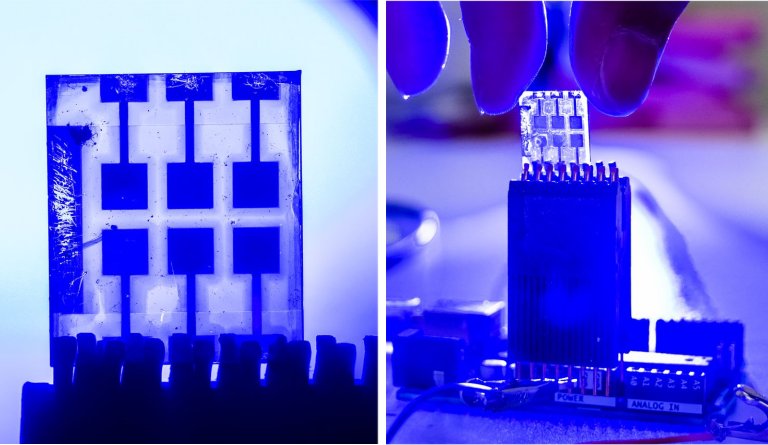 Componente nico transmite e recebe dados por luz