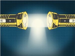 Ftons interagem com ftons, criando uma nova forma de luz