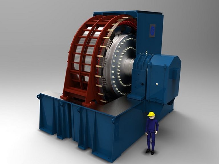 Roda voadora gigantesca ajudar na adoo de energias renovveis