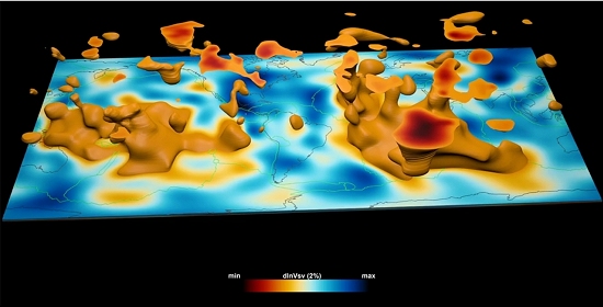 Mapa-mndi ssmico: Primeiro mapa 3D do interior da Terra