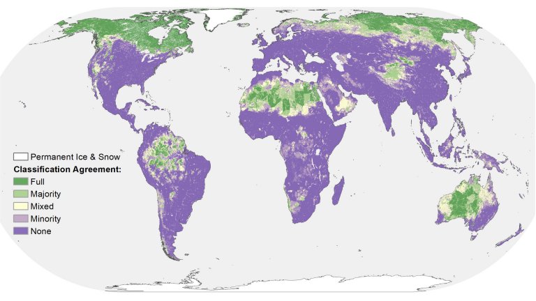 Metade da Terra permanece livre da influncia humana