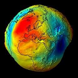 Lanada sonda espacial que far cartografia da gravidade da Terra