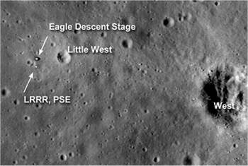 NASA quer proteger locais de pouso da Apollo