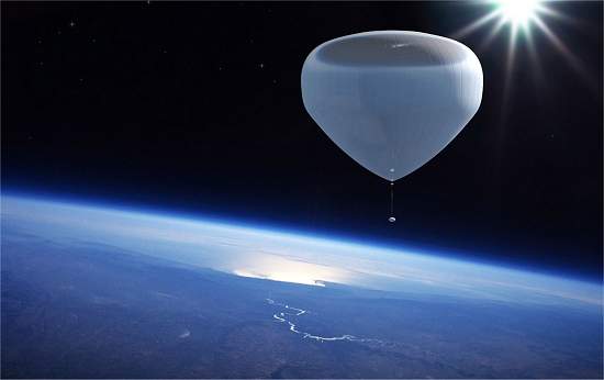 Balo espacial promete turismo na fronteira do espao