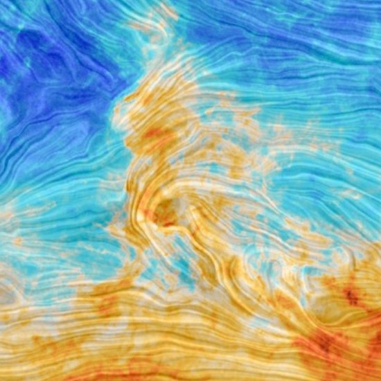 Fada magntica  flagrada por telescpios espaciais