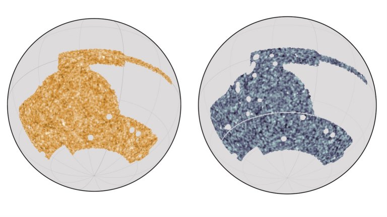 Mapa da matria no Universo mostra rachaduras na teoria cosmolgica padro