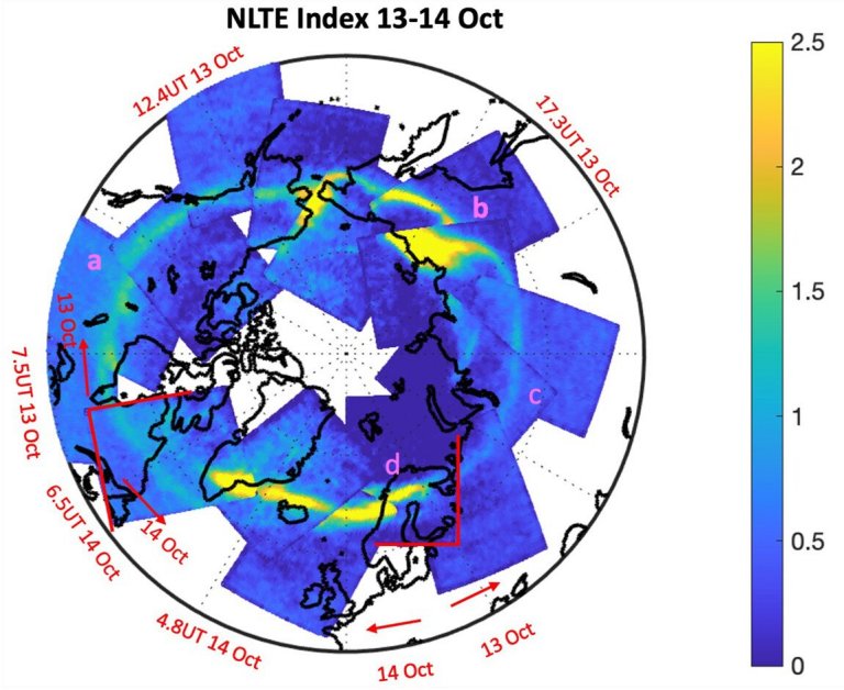 Terra tem auroras invisveis para os seres humanos