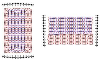 Material impossvel estica quando comprimido