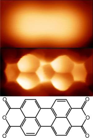 Molculas dizem xis para microscpio de hidrognio