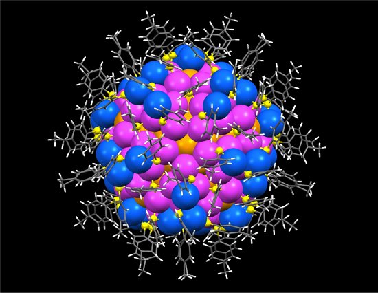 Nanopartculas atingem complexidade das protenas