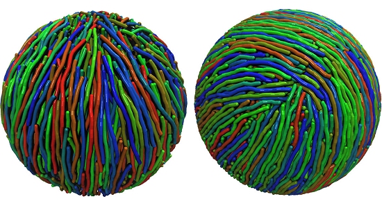 Simulaes mostram como materiais se arranjam em nanoescala