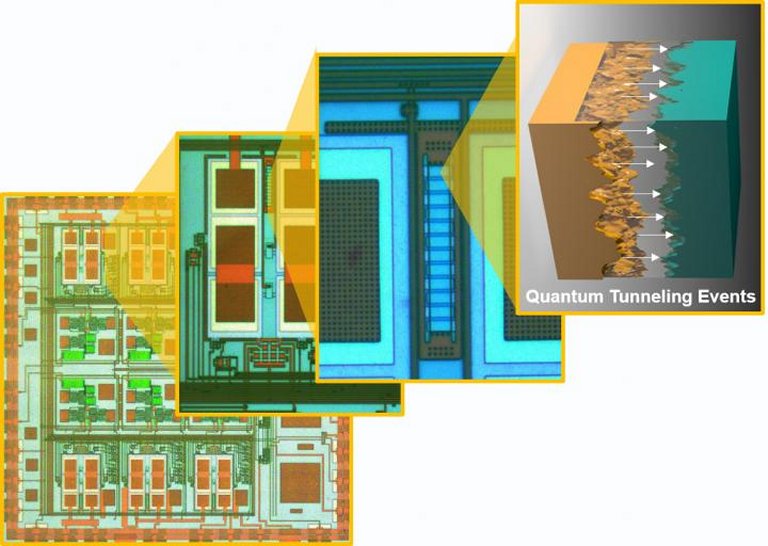 Sensor gera sua prpria energia usando tunelamento quntico