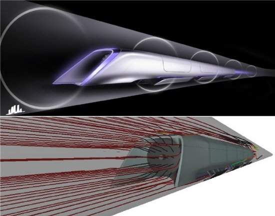 Trem pneumtico de alta velocidade  <i>open-source</i>