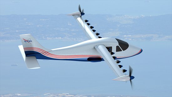 NASA construir X-avio eltrico com 14 motores