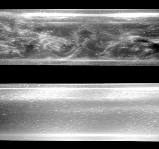 Turbulncia domada dentro de canos reduz 95% da energia do bombeamento