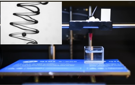 Estruturas totalmente lquidas so impressas em 3D