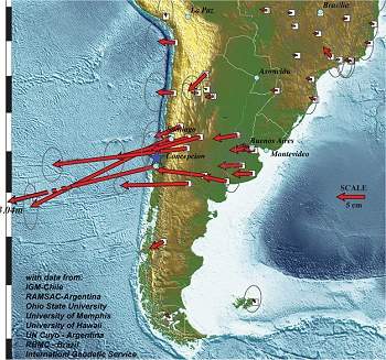 Terremoto no Chile desloca cidades para oeste