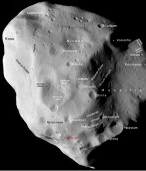 Asteroide Lutcia  um fssil csmico