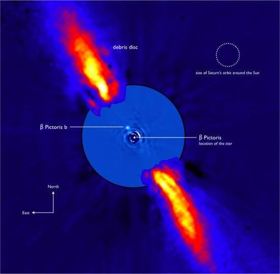 Cristais de cometas so encontrados em outro sistema planetrio