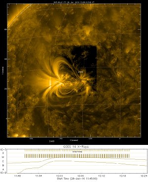 Telescpio brasileiro flagra exploses solares em frequncias inditas