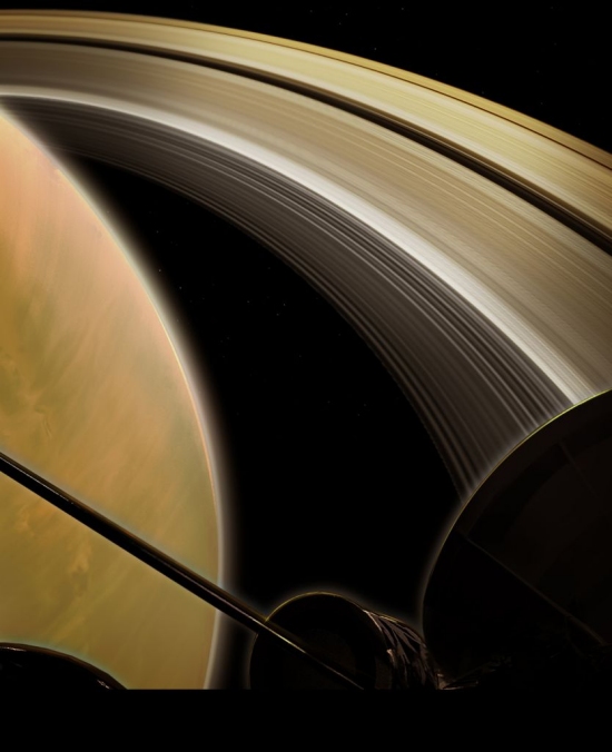 Sonda Cassini inicia seu mergulho rumo a Saturno