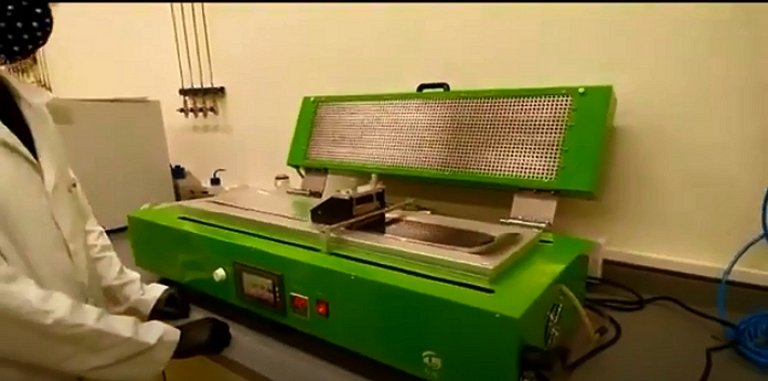 Manufatura de supercapacitores e baterias  instalada na Unicamp