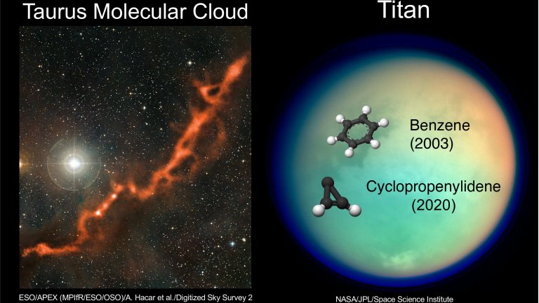 Molcula estranha  encontrada na atmosfera de Tit