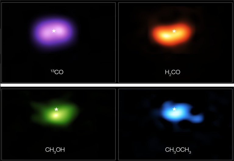 Descoberta maior molcula j vista em um disco de formao planetria