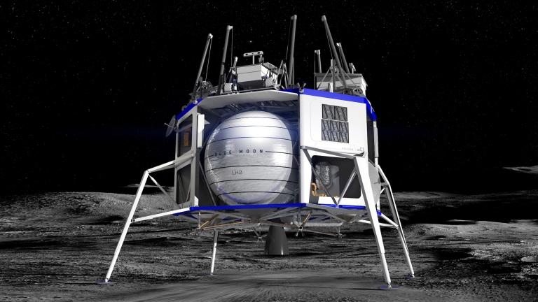 Novo mdulo lunar projetado para levar carga para a Lua