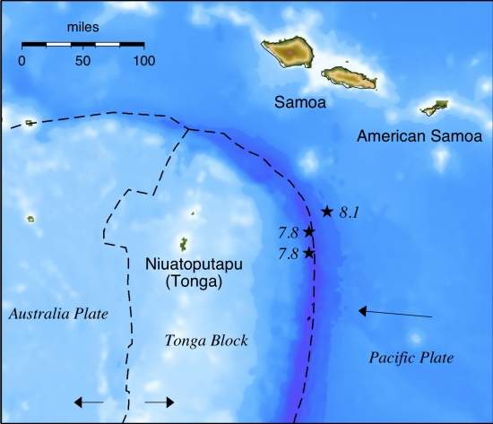 Tsunami foi causado por trs terremotos consecutivos